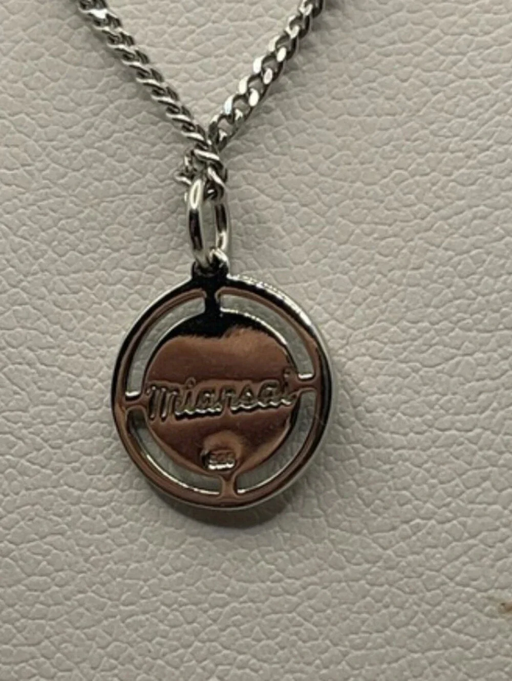 Miansai Compass Onyx Sterling Silver Necklace